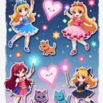 Kids Stickers - Sheet v69